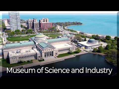 [Drone] Museum of Science and Industry in Chicago 과학산업박물관