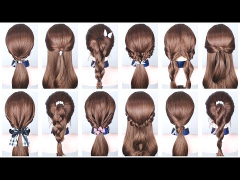 [3탄] 머리 예쁘게 묶는법 20가지 영상 모음