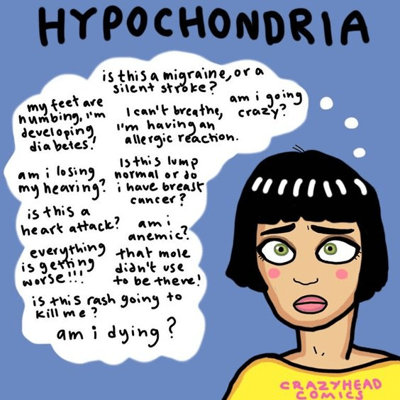 Googling Symptoms And Believing You Have A Medical Problem: A Look Into  Hypochondria – The Lonepack Blog