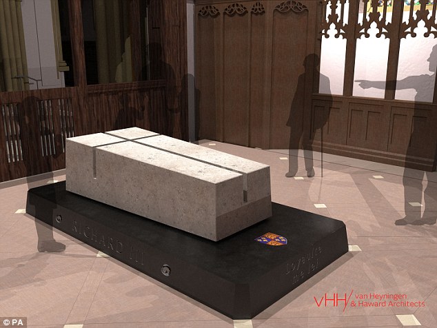 Richard Iii Sealed Inside A Lead-Lined Coffin Ahead Of Burial Next Week |  Daily Mail Online