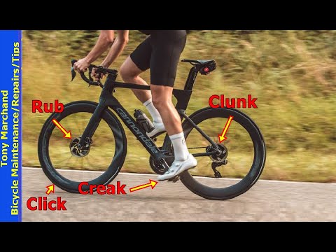 Locate And Eliminate Bicycle Noise: Clicks, Clunks, Rubbing, Creaking -  Youtube