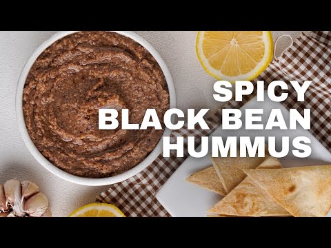 Spicy Black Bean Hummus Recipe - Vegan In The Freezer