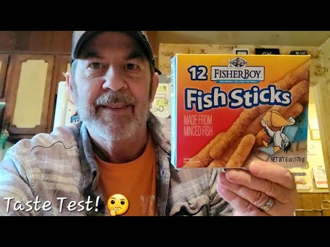 Taste Tests With Mike! 🤔 I'm trying Fisher Boy Fish Sticks from Dollar Tree! 🐟
