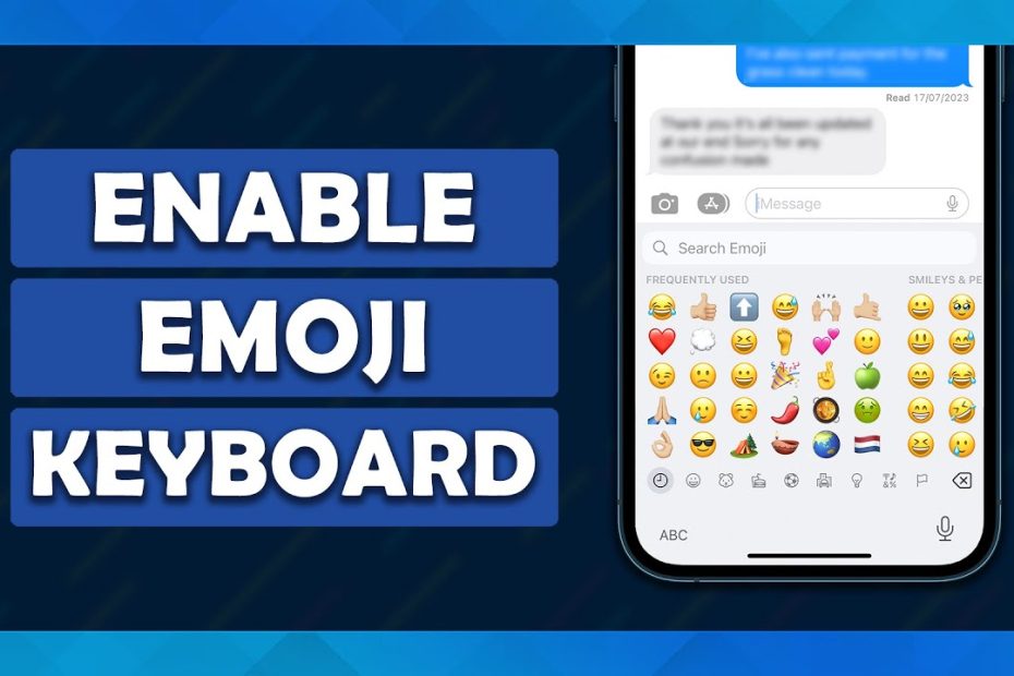 How To Add Emoji Keyboard On Iphone - (Tutorial) - Youtube