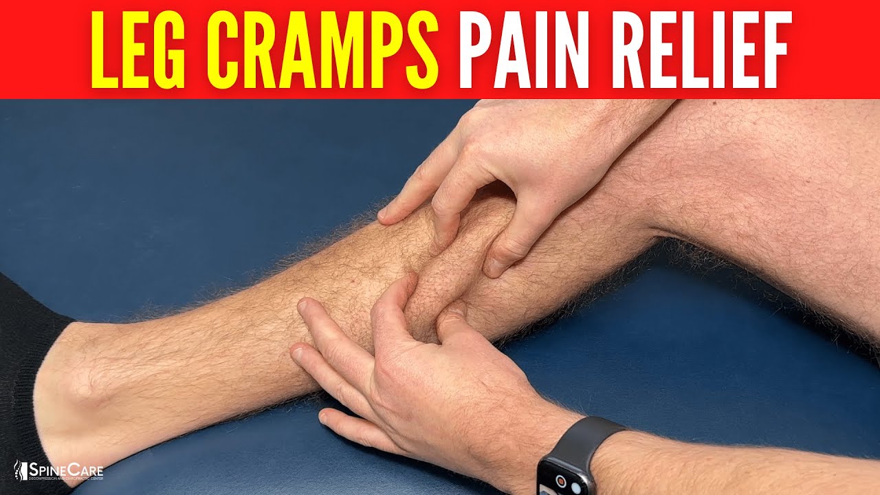 How To Relieve Leg Cramps In Seconds - Youtube