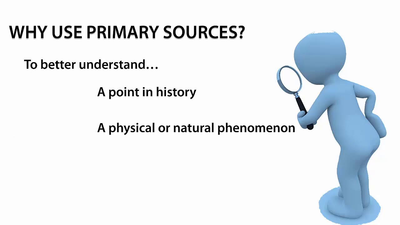 What Are Primary Sources? - Youtube