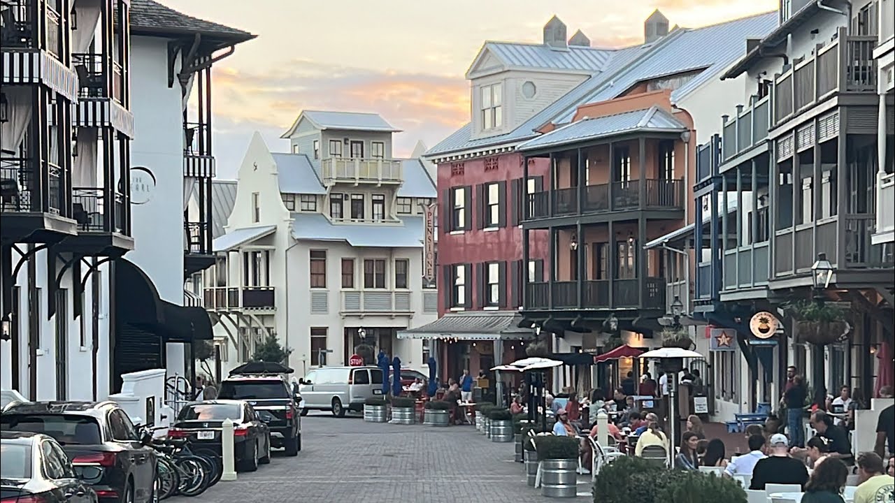 Rosemary Beach, Florida Is A Confusing Place To Drive But It Looks Like  Europe - Youtube