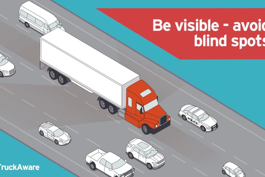 Driving Around Large Vehicles | Learn About Truck Blindspots