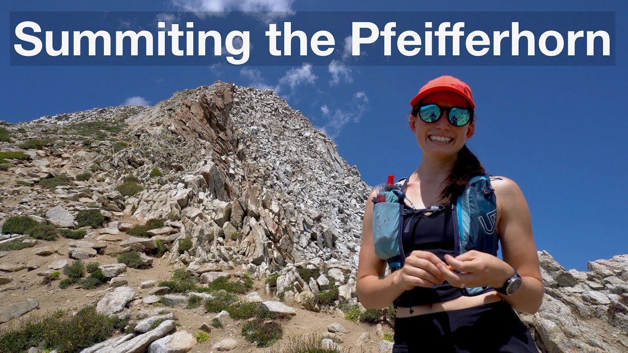 Summiting The Pfeifferhorn // Scrambling And Trail Running A Wasatch  Classic - Youtube