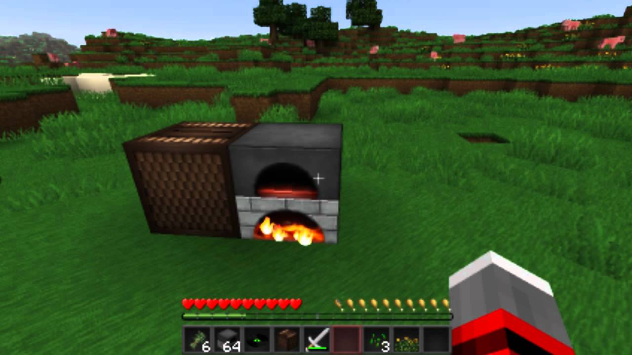 How To Cook Food In Minecraft - Youtube