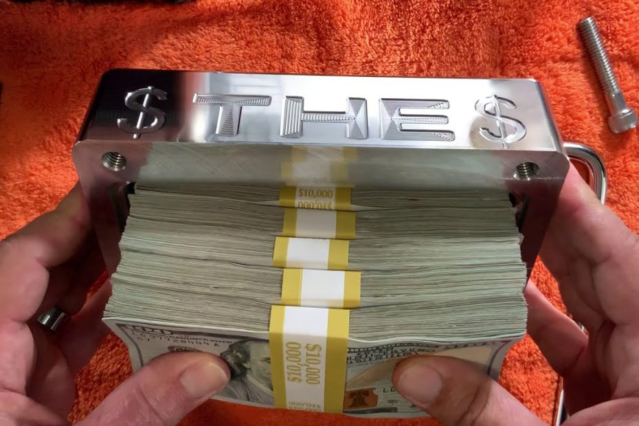 Hide Your Money Here. We Stuffed $70,000 In Cash Into An Aluminum Money  Safe Called