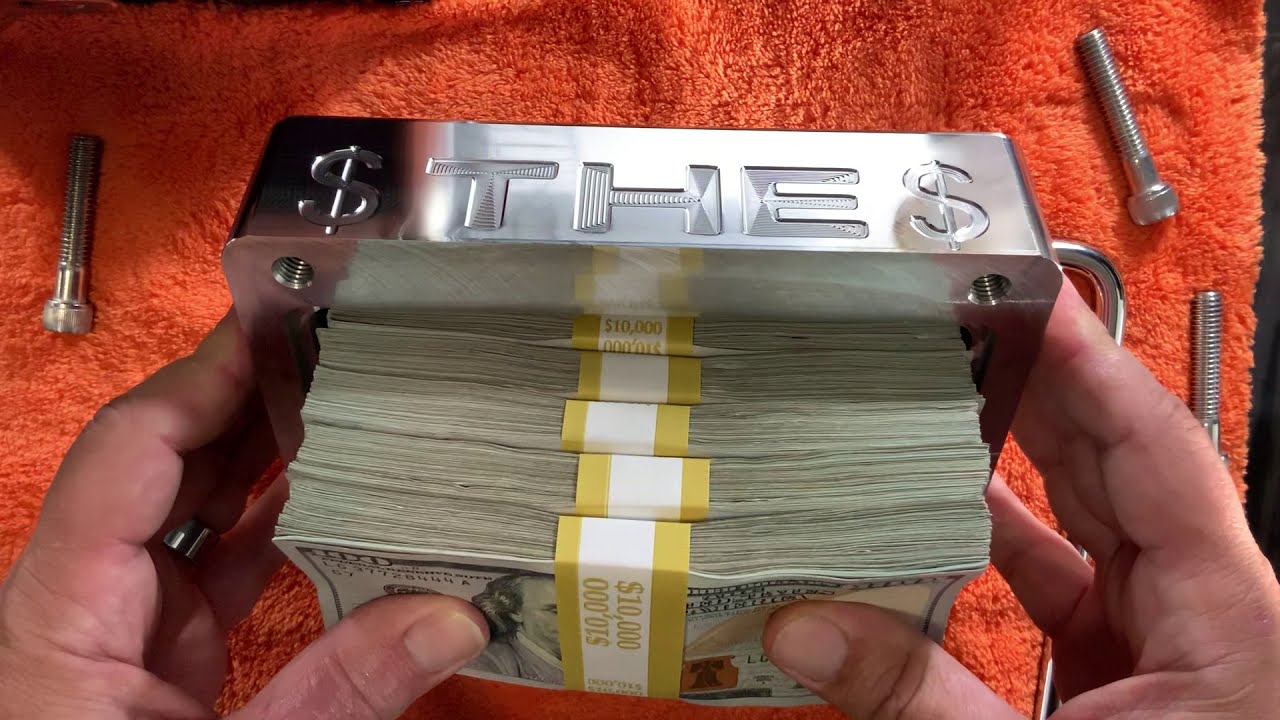Hide Your Money Here. We Stuffed ,000 In Cash Into An Aluminum Money  Safe Called 