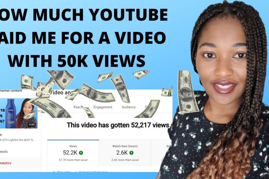 How Much Youtube Paid Me For 50K Views In South Africa??? - Youtube