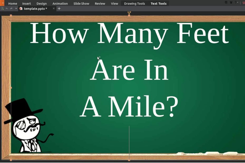 How Many Feet Are In A Mile - Youtube