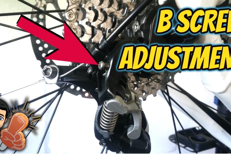 How To Adjust B Screw On Rear Derailleur? - What Is B Screw? - Rear  Derailleur Adjustment - Youtube