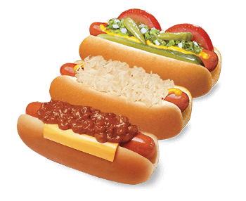 Hot Dogs - Wienerschnitzel - Delicious Premium Hot Dogs