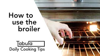 How To Use The Broiler - Youtube