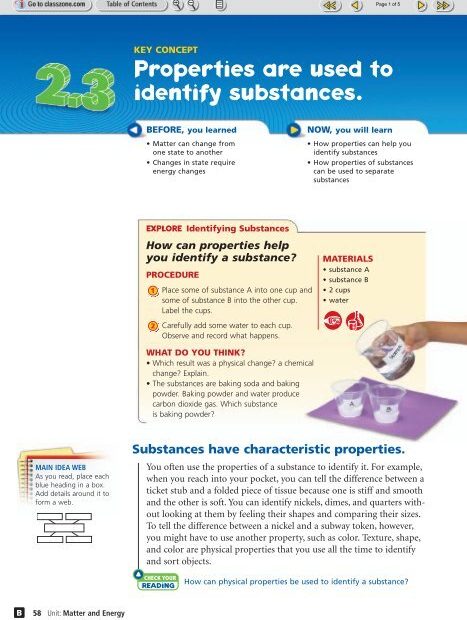 Properties Are Used To Identify Substances.