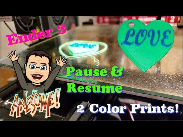 Bam! Two Color Ender 3 Prints Thanks To Pause & Resume! - Youtube